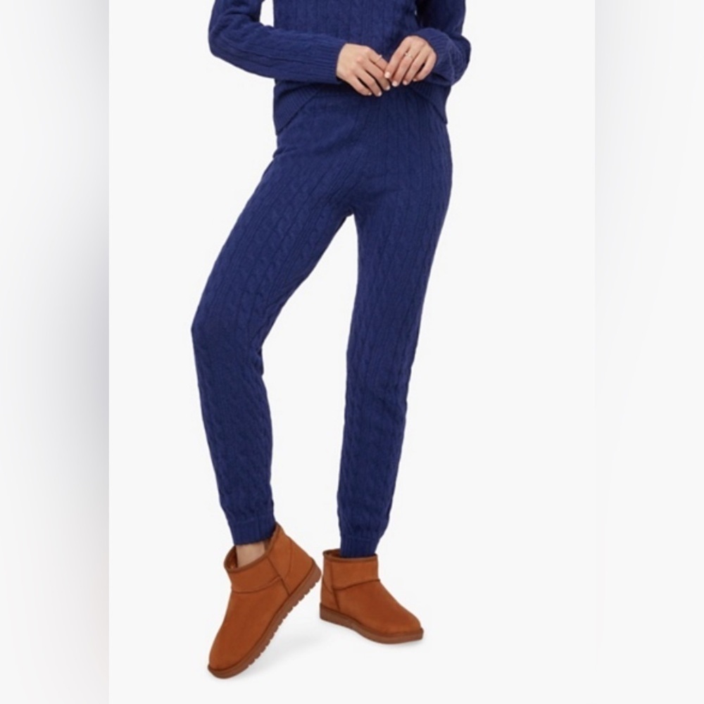 JustFab Blue Tailored Women’s Lounge Pants - Size XS